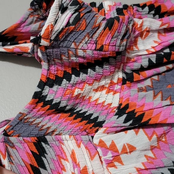 L MULTI COLORED BILLABONG DRESS - Picture 4 of 5